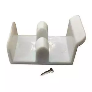 KP010 - 1-5/8" WIDE SLIDING SHOWER DOOR JAMB GUIDE (PACK OF 2) - Picture 1 of 2