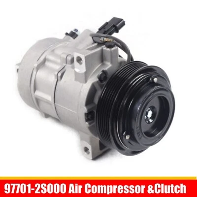 Compresor de aire acondicionado apto para Kia Sportage Hyundai 2010 2012 2013 2014 2015 2,4 L NUEVO Foto 1 de 4