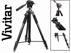 Professional Durable 82" Super Tripod For Sony Alpha a6400 ILCE-6400 - Picture 1 of 9