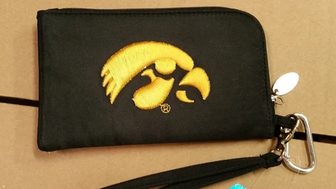 Iowa Hawkeyes ID Wallet Wristlet Cell Phone Case Charm 14 Purse Cover
