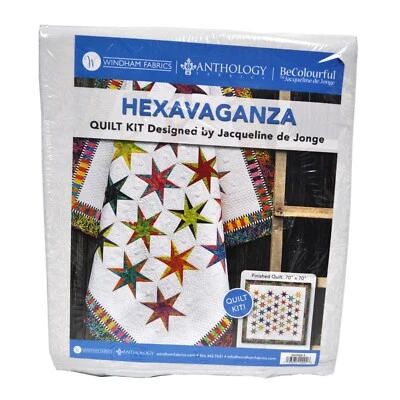 Windham Fabrics Hexavaganza Quilt Kit 70in x 70in - Image 1 of 2