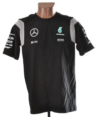 FORMULA 1 MERCEDES AMG TEAM 2010'S RACING SHIRT HAMILTON ERA SIZE M - Image 1 of 4