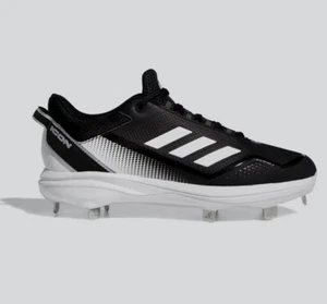 Botín de béisbol de metal Adidas Icon 7 para hombre núcleo negro blanco FZ1558 talla 11 nuevo con etiquetas - Imagen 1 de 8