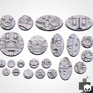 Warhammer 40K AOS Resina Base Toppers Wargaming Templo Mágico - Imagen 1 de 10