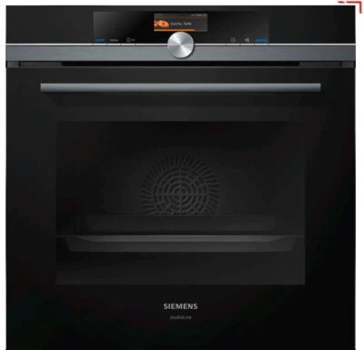 Siemens HB836GVB6 Einbau-Backofen 60 x 60 cm Schwarz, Black Steel iQ700 Klasse A - Bild 1 von 4