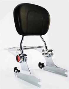 Soporte desmontable barra Sissy portaequipajes para Harley Softail DELUXE 06-posterior Ch - Imagen 1 de 10