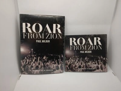 Paul Wilbur - Roar From Zion: Record Live In Jerusalem Cd And DVD **READ** - Image 1 of 4