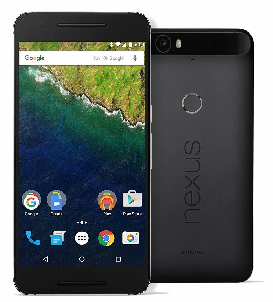 Nexus 6P (Latest Model) - 64GB - Black (Unlocked) Smartphone - Image 1 of 1