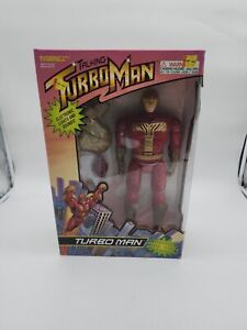 TIGER TALKING TURBO MAN DELUXE ACTION FIGURE 1996 80-618 NEW IN BOX SEALED