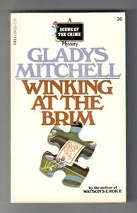 WINKING AT THE BRIM (Gladys Mitchell/1st thus US pb/Dame Beatrice Bradley) - Picture 1 of 4