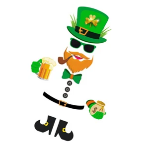 Stair Sticker Peel Stick Wallpaper St Pattys Shamrock Wall Decal - Picture 1 of 12