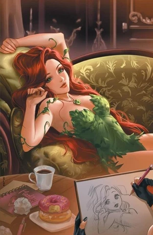 Poison Ivy Uncovered #1 (Leirix Li FOIL Variant) Comic DC Cover