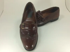 Mocasines Bostonian Element de Cuero Marrón Hechos en EE. UU. Suela en ITALIA Hombres Talla 8.5 M - Imagen 1 de 9