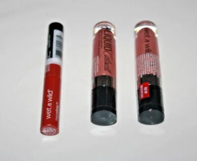 Wet n Wild Megalast Liquid Catsuit Metallic Lipstick #938A Lot Of 2 Sealed +Gift - Image 1 of 2