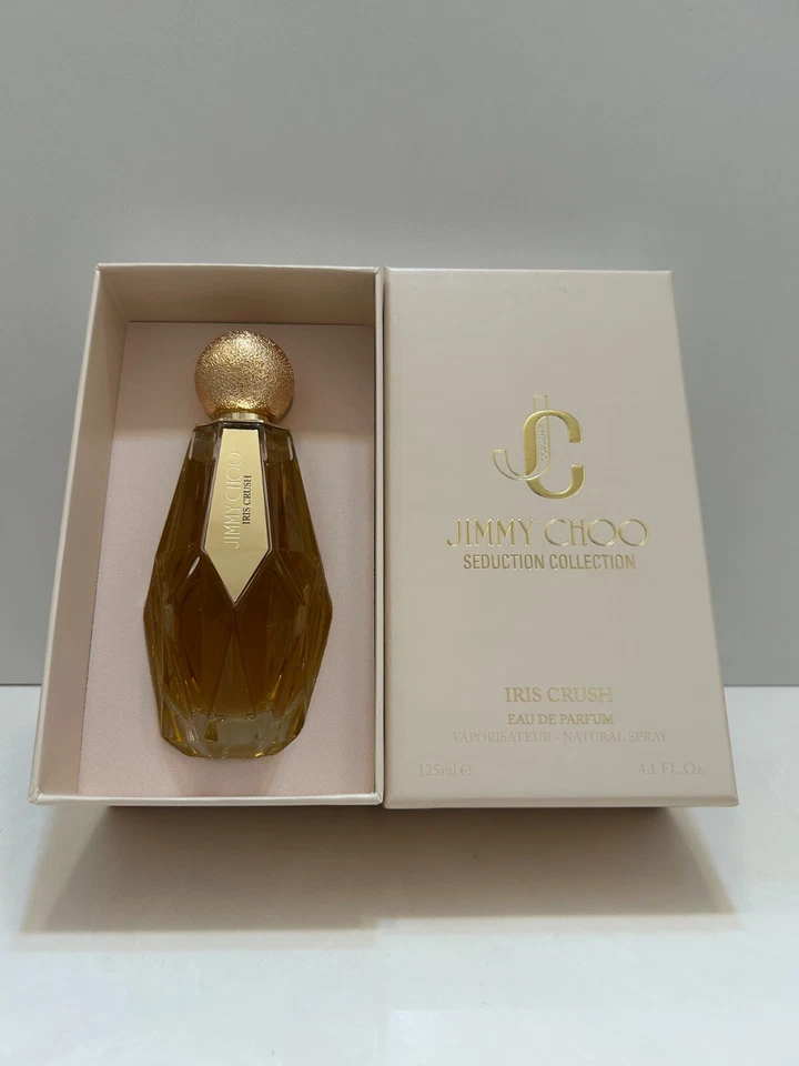 JIMMY CHOO IRIS CRUSH COLECCIÓN SEDUCCIÓN 4.1 OZ / 125 ML NUEVO EN CAJA ABIERTA Foto 1 de 1