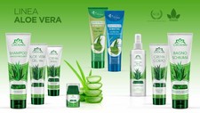 COLLUTORIO-CREME-BAGNOSCHIUMA-SHAMPOO-DENTIFRICIO-LINEA ALOE VERA CHOGAN