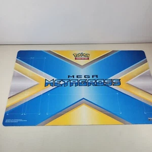 Pokemon Mega Metagross Playmat Blat Duża podkładka pod mysz 23,5" x 13,5" - Zdjęcie 1 z 7