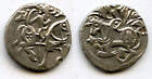 Silver drachm (jital) of the Abbasid Governor Yaqub ibn Layith of Seistan as "Kh