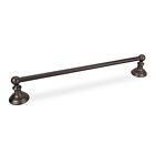 24" Oil Rubbed Bronze Towel Bar Ring Holder Bathroom Hardware Accessories