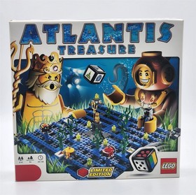 LEGO Atlantis Treasureboardgame - Set# 3851 - Complete
