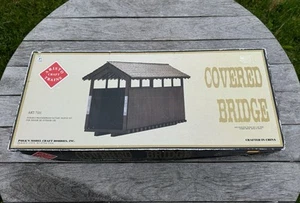 Vintage Aristo-Craft 7101 G Scale Covered Bridge Kit G/1 Gauge ART 7101 - Picture 1 of 5