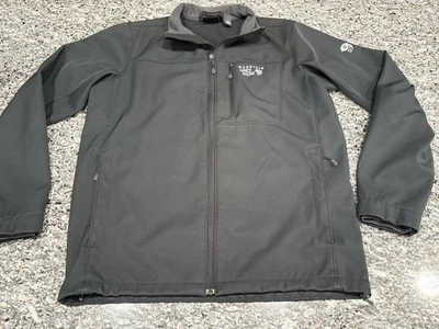Chaqueta Mountain Hardware Para Hombre Mediana Negra Carcasa Suave Cremallera Exterior ¡Como Nueva!! Foto 1 de 4