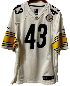 Nike NFL Pittsburgh Trikot # 43 Polamalu weiß Größe L - Bild 1 von 8