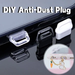 1/10Pcs Mobile Phone Pendant Plugs Stopper DIY Protection Cap Anti Dust Plug - Photo 1 sur 24