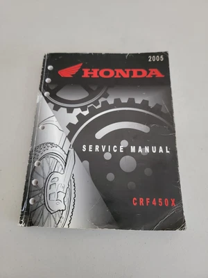 Honda CRF450X 2005 fabricante de equipos originales manual de servicio de taller de fábrica 61Mey00 Foto 1 de 4