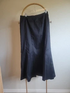 Tadashi Shoji schwarzer langer Rock Größe 16 - Bild 1 von 11