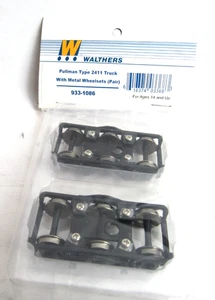 Walthers Pullman Type 2311 Truck with Metal Wheel sets (Pair) #933-1086 NOS - Picture 1 of 2