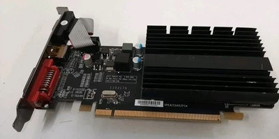 Radeon HD6450 1GB DDR3 GPU – AMD HD-645X-ZN VGA DVI HDMI Video Card - Image 1 of 4