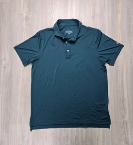 Brooks Brothers Performance Series Polo Shirt Large Teal Blue-Green Golf Casual - Picture 1 of 9