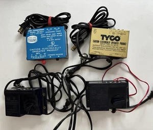 Vintage Hobby Model Train Transformer Lot Tyco Life Like - Picture 1 of 9