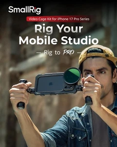 SmallRig 17 Pro Mobile Video Phone Cage for iPhone 17 Pro/for iPhone 17 Pro Max - Picture 1 of 35