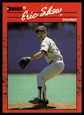 1990 Donruss #559b Eric Show Leaf, Inc - Image 1 of 2