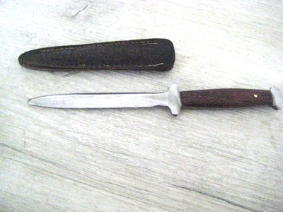 De colección F. A. Bower Imp. Co. 'Cuchillo Pro Thro' no. Cuchillo de lanzamiento 400W Alemania Foto 1 de 4