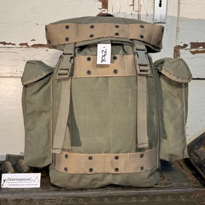 Orig. NL Armee KLu Luftwaffe Daypack Gefechtsrucksack 25l oliv 1993 Neu #2708 - Bild 1 von 4