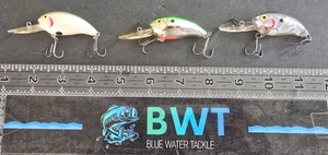 Pre-Rapala Luhr Jensen Radar-10 Paquete de 3: Chrm Green Back, Espejo Transparente, Sombra Blanca - Imagen 1 de 6