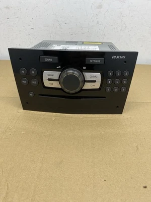 VAUXHALL CORSA D 06-10 RADIO CD PLAYER HEAD UNIT 13254192 (Code Not Incl) - Image 1 of 4