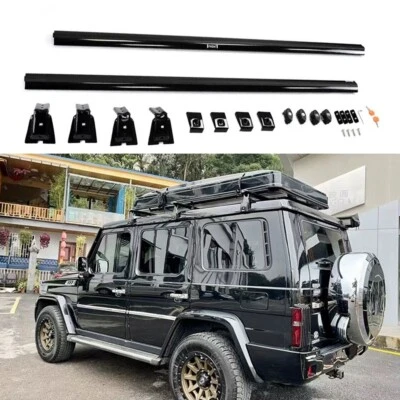 Barra transversal de 2 piezas para equipaje de riel de techo Mercedes Benz Clase G W463 2019-2023 Foto 1 de 4