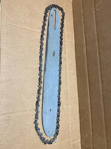 Barra y cadena usadas de 16" de un artesano modelo 358.353 671 motosierra - Imagen 1 de 5