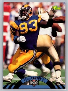 1996 Classic NFL Experience #111 Kevin Carter St. Louis Rams Football Card - Picture 1 of 2