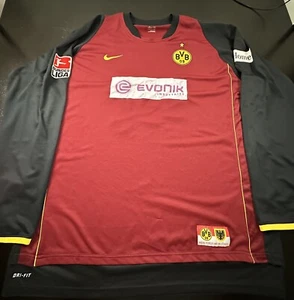 BORUSSIA DORTMUND 2007 2008 THIRD SHIRT JERSEY NIKE sz 2XL #13 Frei Long Sleeve - Picture 1 of 8