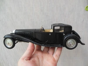 Solido 1930 BUGATTI ROYALE TYPE 41 ~ Black Made In France 1980's Diecast Car - Picture 1 of 12