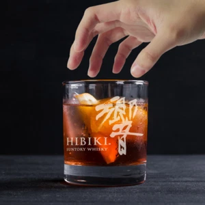 Custom Engraved Hibiki Whiskey Glass – 11 oz Rocks Glass New - Picture 1 of 3
