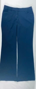 Body By Victoria The Christie Fit Women's Navy Blue Pants Size 2 Flared Stretch - Picture 1 of 5