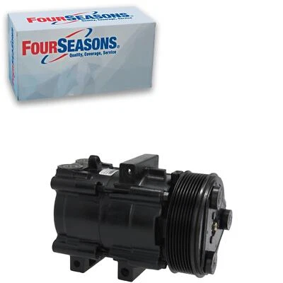 Compresor de aire acondicionado 4 estaciones para Ford F-450 Super Duty 1999-2001 6,8 L V10 Foto 1 de 4