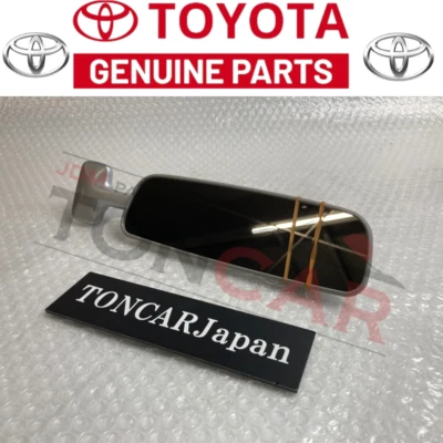 GENUINE TOYOTA 69-80 LAND CRUISER FJ40 FJ45 INSIDE REAR VIEW MIRROR 87810-60050 - Image 1 of 4