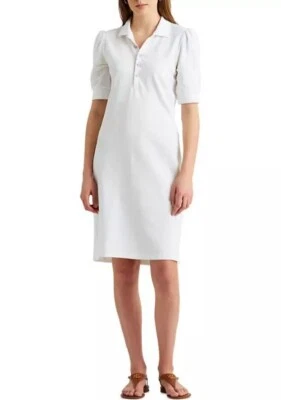  Ralph Lauren women's White polo shift Dress - size XS - retail $125 - Image 1 of 4